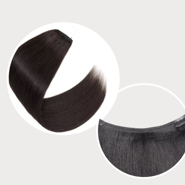Halo hair extensions