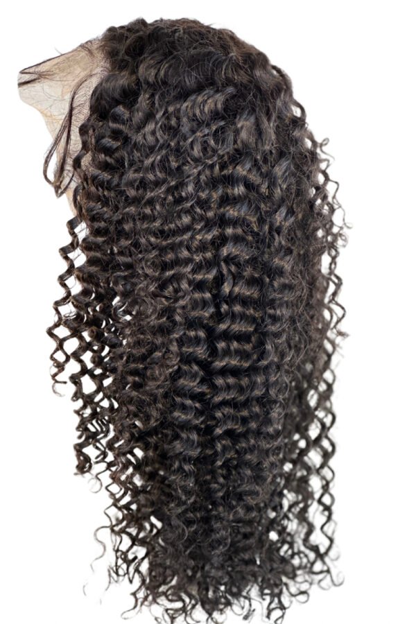 HD Frontal Lace Lockige 100% Echthaar – Premiumqualität 50cm – Bild 3