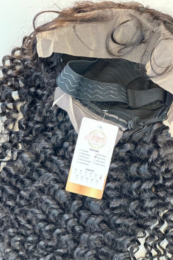 HD Frontal Lace Lockige 100% Echthaar – Premiumqualität 50cm – Bild 4