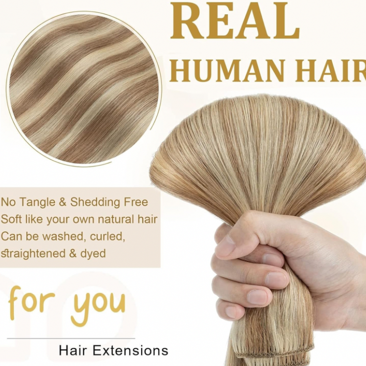 Real human hair